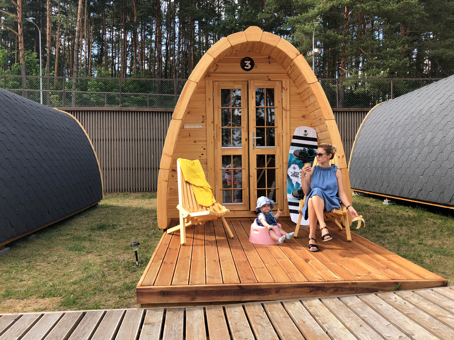 Camping Pod 2.4 m x 4.8 m