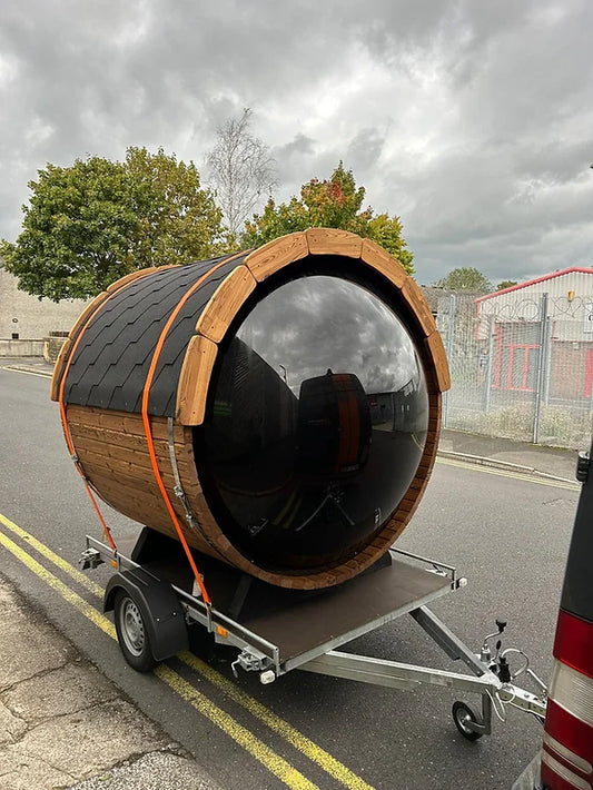 Blackout Globe Sauna Trailer Combo 2.2m